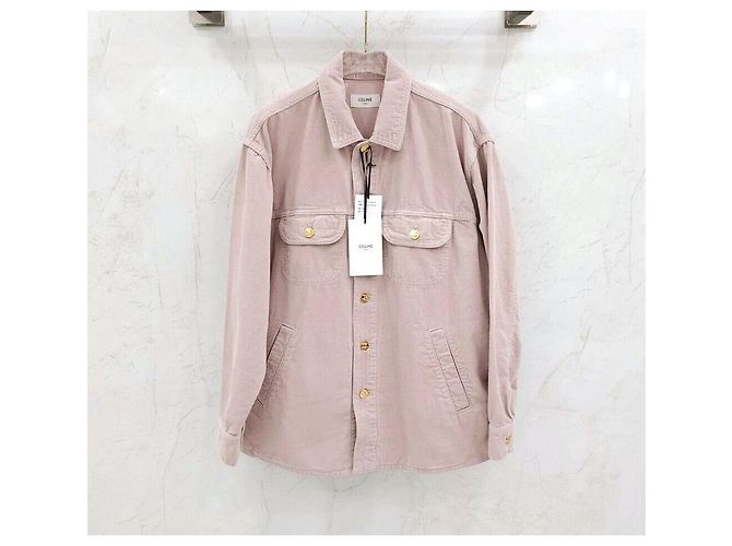 Céline Cordy-Car-Coat-Jacke Weiß - Ansicht 5