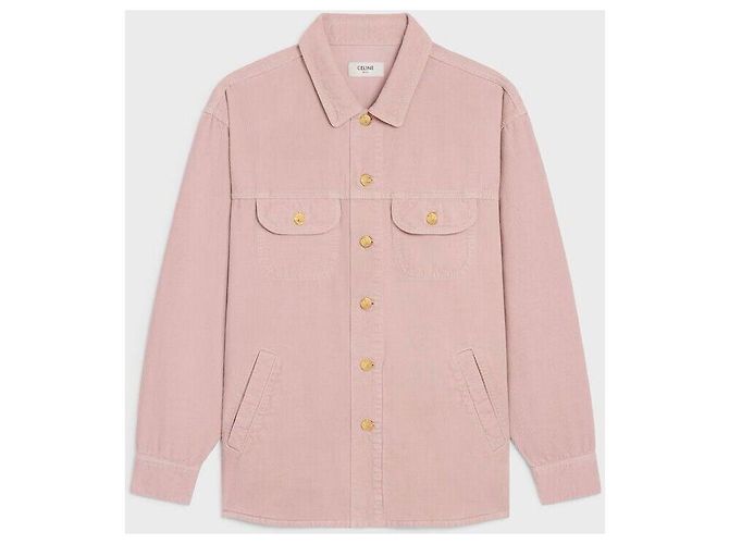Céline Cordy-Car-Coat-Jacke Weiß - Ansicht 8