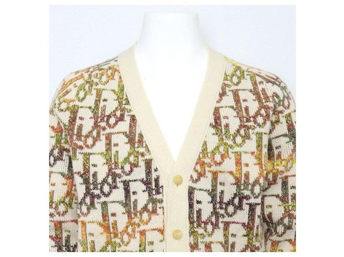 Dior Oblique Woll-Jacquard-Cardigan Unisex Mehrfarben - Ansicht 2