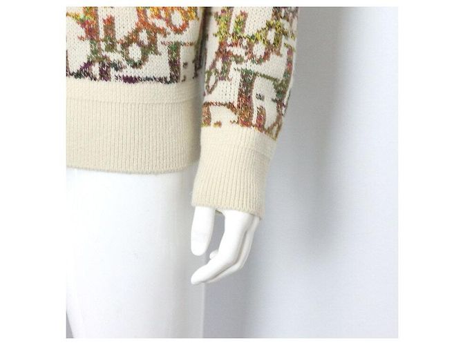 Dior Oblique Woll-Jacquard-Cardigan Unisex Mehrfarben - Ansicht 3
