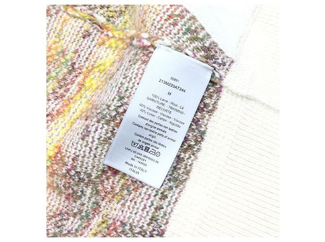 Dior Oblique Woll-Jacquard-Cardigan Unisex Mehrfarben - Ansicht 7