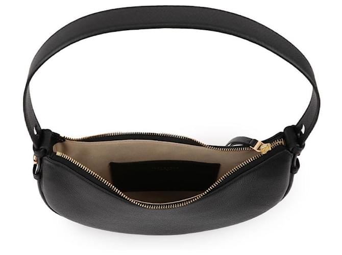 Tory Burch Borsa Mezzaluna Nero - vista 7
