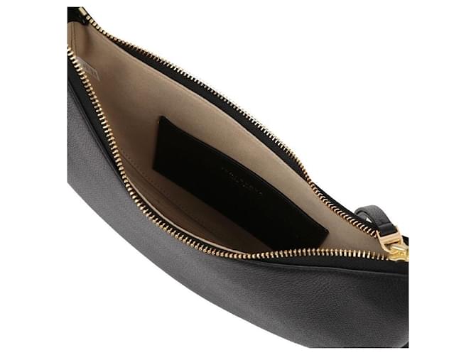 Tory Burch Borsa Mezzaluna Nero - vista 8