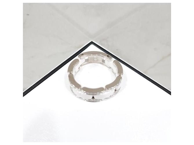 Chanel Diamond Ceramic Ultra Ring Größe Silber - Ansicht 4