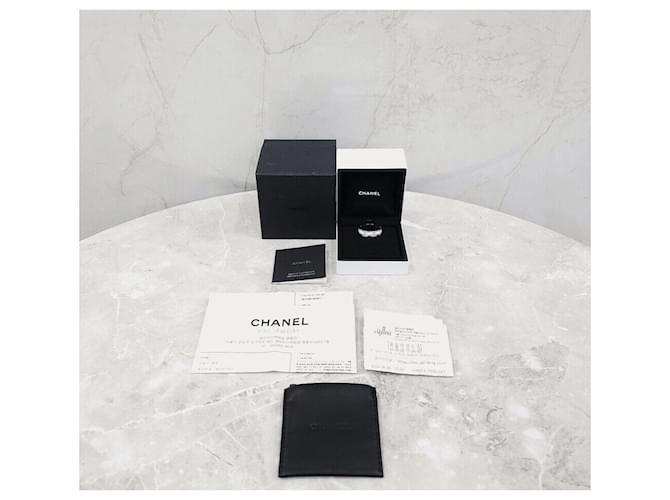 Chanel Diamond Ceramic Ultra Ring Größe Silber - Ansicht 9