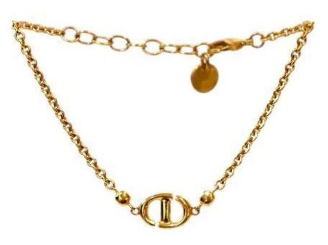 Dior Navy CD Gold Armband - Ansicht 2