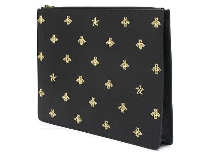 Gucci Borsa a tracolla e clutch Vista in pelle nera - vista 2
