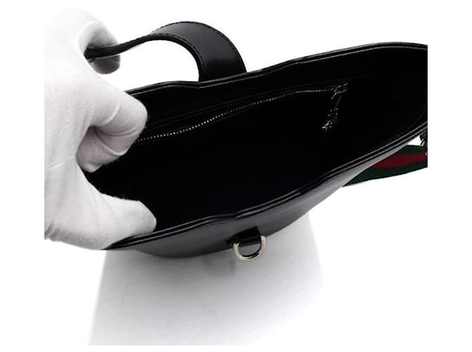 Gucci Mini borsa a secchiello a tracolla e crossbody Nero - vista 5