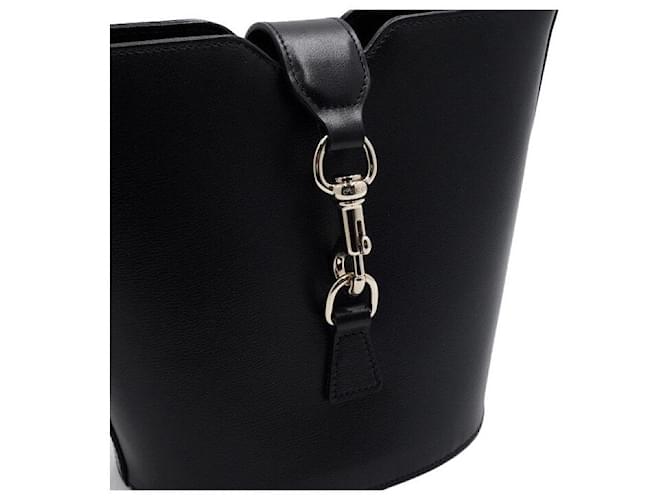 Gucci Mini borsa a secchiello a tracolla e crossbody Nero - vista 9