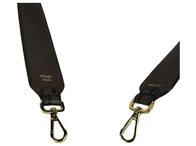 Fendi Tracolla in pelle Nero - vista 3