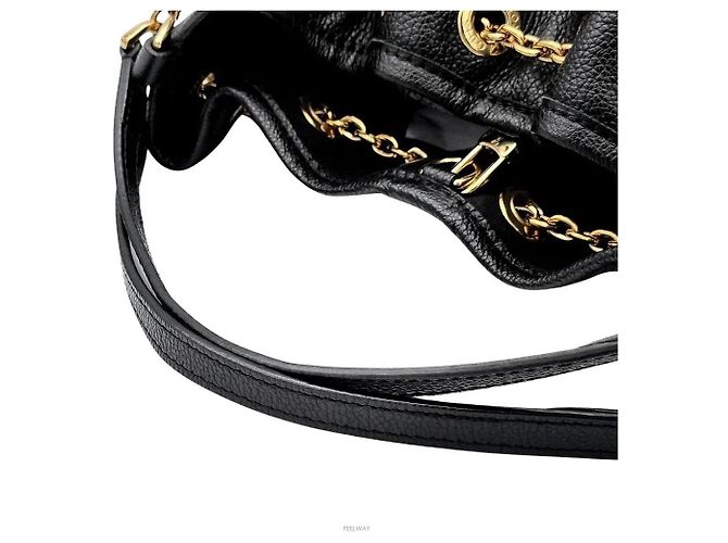 Louis Vuitton Neverfull MM Preto - vista 3