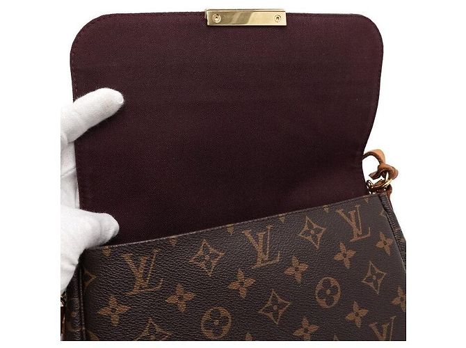 Louis Vuitton Borsa a tracolla Favorite MM in tela Monogram Multicolore - vista 6