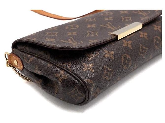 Louis Vuitton Borsa a tracolla Favorite MM in tela Monogram Multicolore - vista 8