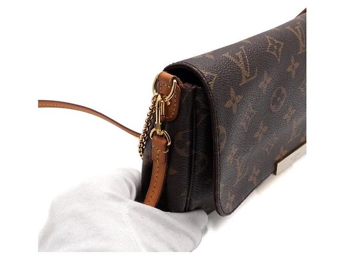 Louis Vuitton Borsa a tracolla Favorite MM in tela Monogram Multicolore - vista 9