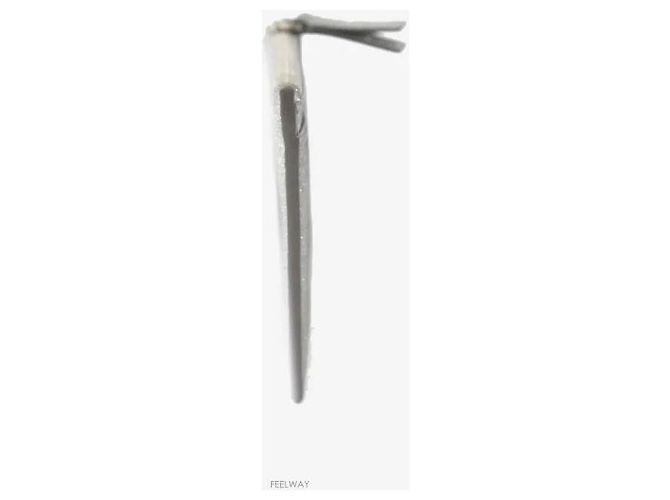 Balenciaga Silver Glitter Kartenhalter Silber - Ansicht 2