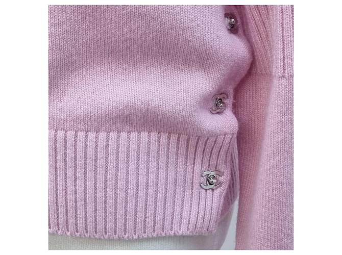 Chanel Rosa Kaschmirstrick Pink - Ansicht 4