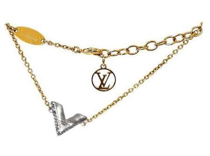 Louis Vuitton Bracciale Cubic Essential Gold D'oro - vista 4