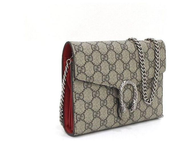 Gucci Borsa a Spalla Dionysus Supreme Chain - vista 3