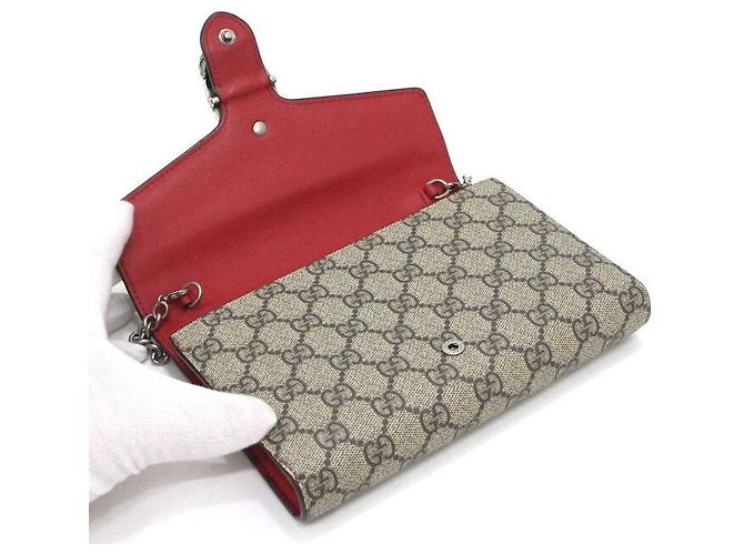 Gucci Borsa a Spalla Dionysus Supreme Chain - vista 5