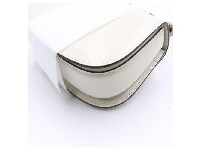 Bamboo Gucci Mini borsa tote e borsa a tracolla da donna con manico in bambù Bianco - vista 5
