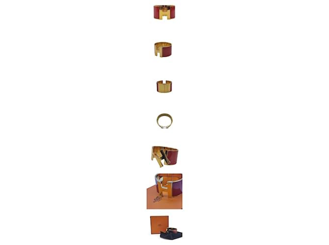 Hermès Pulsera ClickClack Roja - vista 2