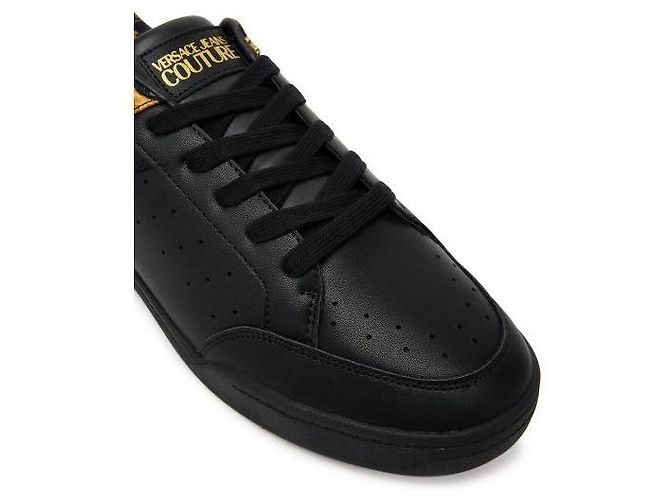 Versace Sneakers Porcelain Barocco Brooklyn Nero - vista 8