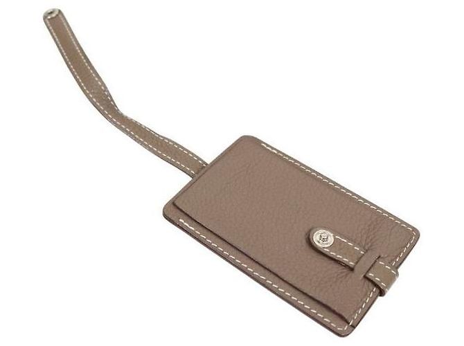 Hermès Borsa Tote Victoria II Etoupe con Timbro Marrone - vista 9