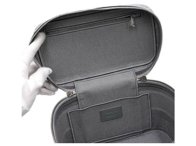Dior Borsa tote vanity da viaggio cannage grigio chiaro - vista 6