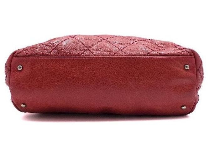 Chanel Borsa shopper a tracolla COCO On The Road da donna in pelle di vitello morbida Rosso - vista 9