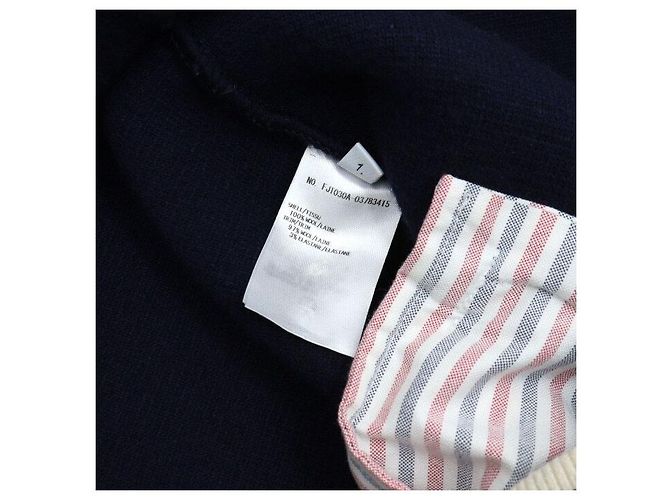 Thom Browne Langer Wollstrickjacke mit goldenen Knöpfen - Ansicht 7