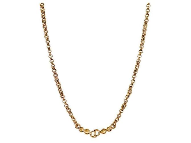 Dior Collar Cubic CD Gold Dorado - vista 2