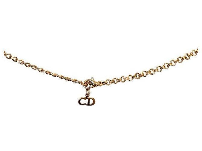 Dior Collar Cubic CD Gold Dorado - vista 3