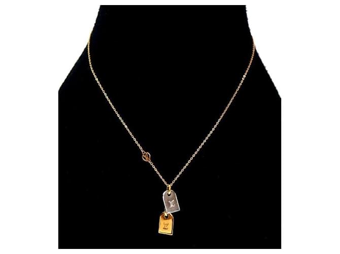 Louis Vuitton COLLIER COMBI NANOGRAM Dorado - vista 5