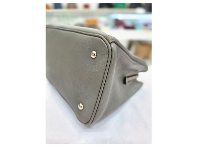 Miu Miu Borsa Tote e Borsa a Tracolla in Pelle Vitello con Logo Marrone - vista 18
