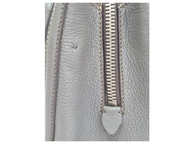 Miu Miu Borsa Tote e Borsa a Tracolla in Pelle Vitello con Logo Marrone - vista 22