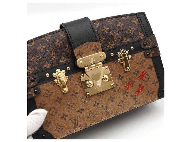 Louis Vuitton Bolso de mano, bandolera y bolso de hombro Monogram Maltage Trunk Multicolor - vista 9