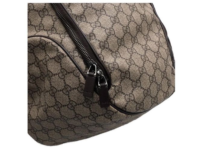 Gucci Mochila de lona con logotipo GG entrelazado - vista 12