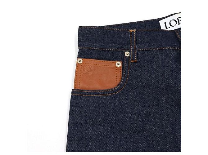 Loewe Fisherman Turn-Up Denim Jeans für Damen - Ansicht 6