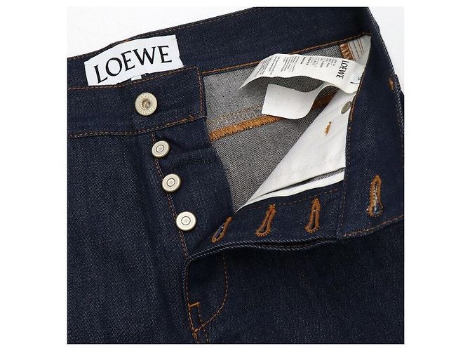 Loewe Fisherman Turn-Up Denim Jeans für Damen - Ansicht 7