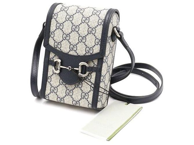 Horsebit 1955 Gucci Mini borsa a tracolla e borsa crossbody Horsebit Marrone - vista 3
