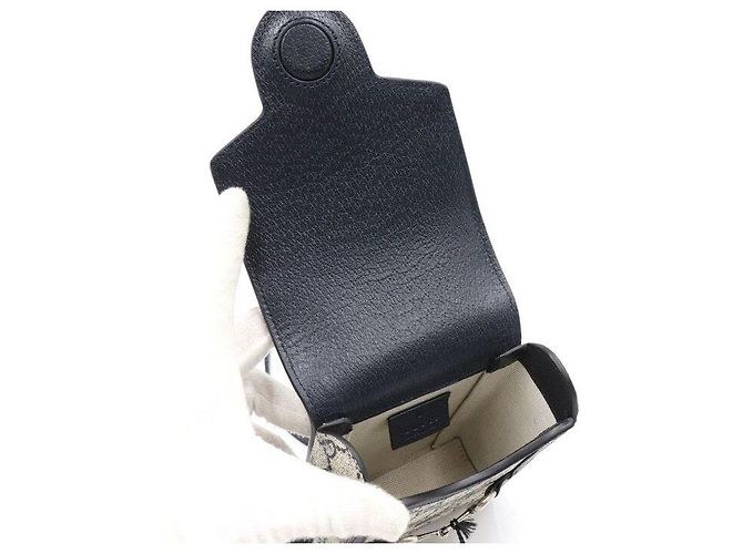 Horsebit 1955 Gucci Mini borsa a tracolla e borsa crossbody Horsebit Marrone - vista 6