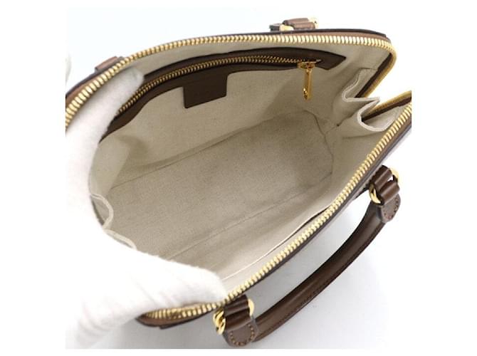 Horsebit 1955 Gucci Bolso pequeño de asa superior Horsebit Castaño - vista 6
