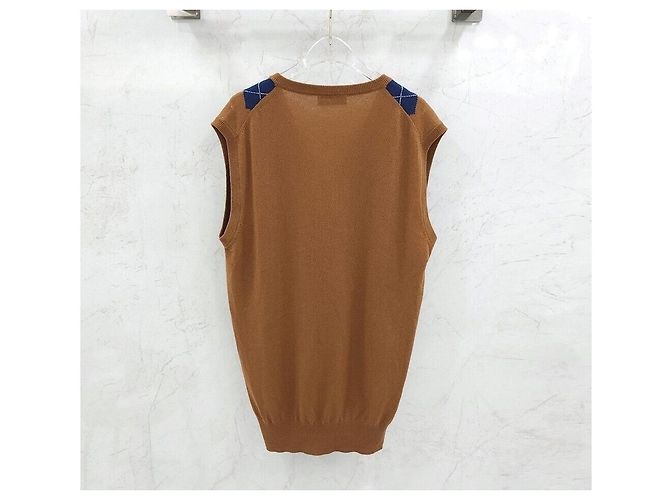 Miu Miu Strickweste aus Kaschmir mit Intarsienmuster - Ansicht 2