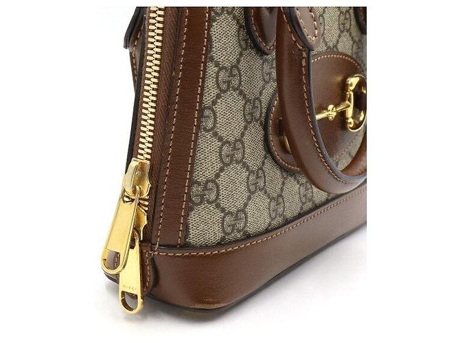 Horsebit 1955 Gucci Mini borsa con manico superiore e tracolla Horsebit - vista 8