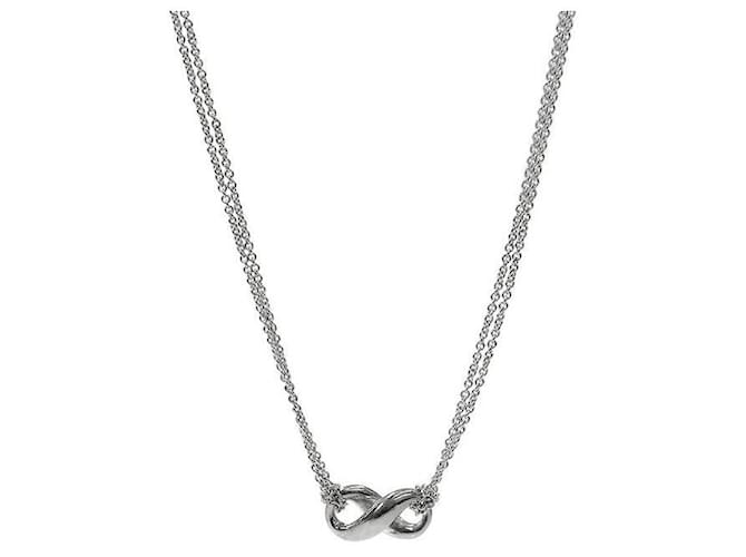 Tiffany & Co Collana Infinity in argento - vista 2