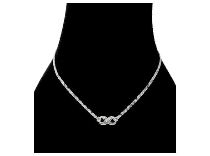 Tiffany & Co Collana Infinity in argento - vista 5