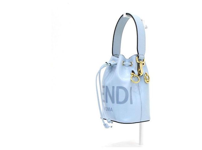 Fendi Mini borsa a secchiello Montrezor con coulisse e borsa a tracolla crossbody - vista 3