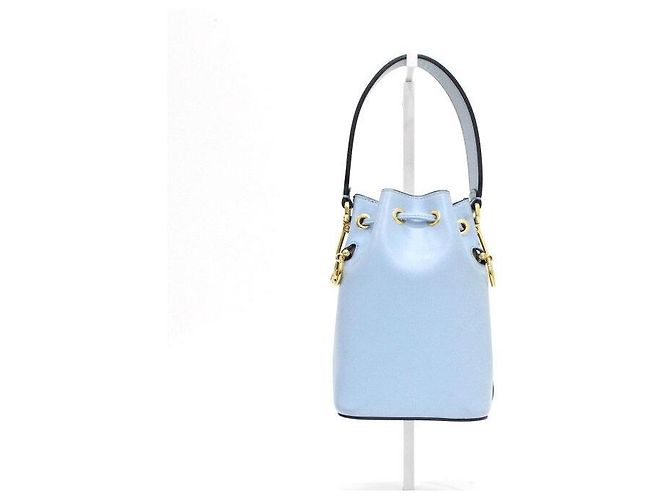 Fendi Mini borsa a secchiello Montrezor con coulisse e borsa a tracolla crossbody - vista 5