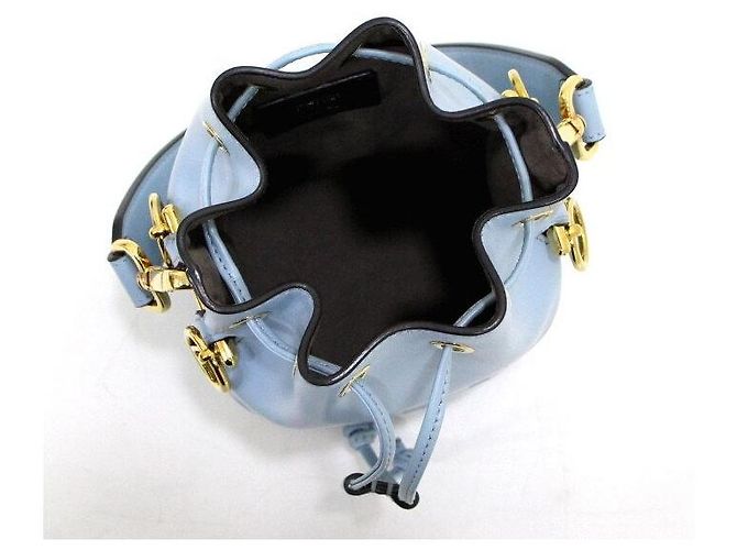 Fendi Mini borsa a secchiello Montrezor con coulisse e borsa a tracolla crossbody - vista 6