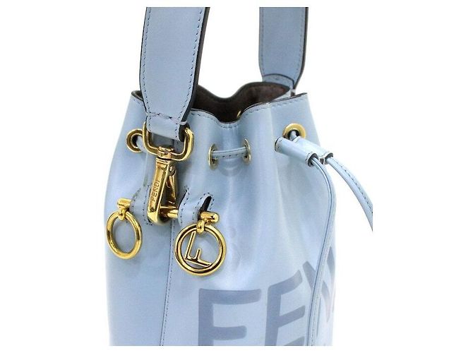 Fendi Mini borsa a secchiello Montrezor con coulisse e borsa a tracolla crossbody - vista 9